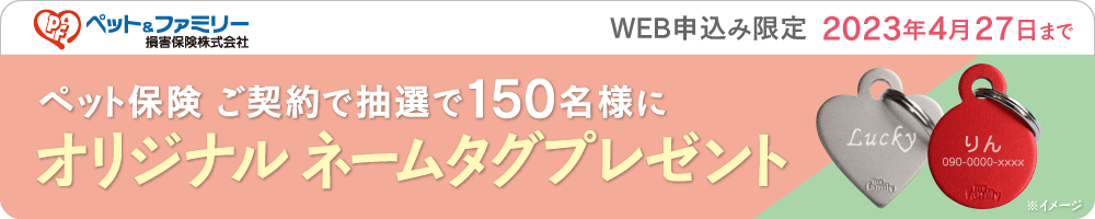 ペットアンドファミリー＿キャンペーンバナー